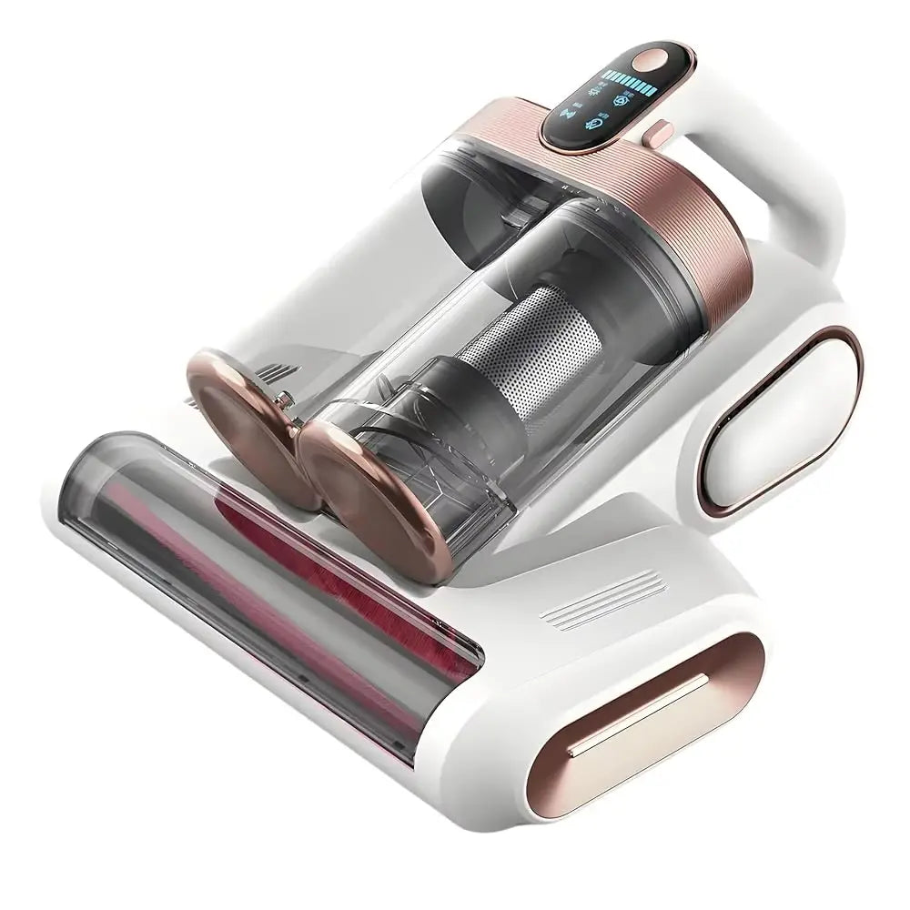 Vacuum Cleaner, Bed Vacuum Cleaner with Uv-C Light,13000Pa Suction, Usb Rechargeable Handheld Vacuum for Couches Self Cleaning System Cordless Vacuum