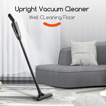 Handheld Vacuum Clean Upright Vacuum Cleaner Super Absorption Vacuum Cleaner Cordless Rechargeable with Powerful Suction Mini Portable Wireless Stick Vacuum Cleaner