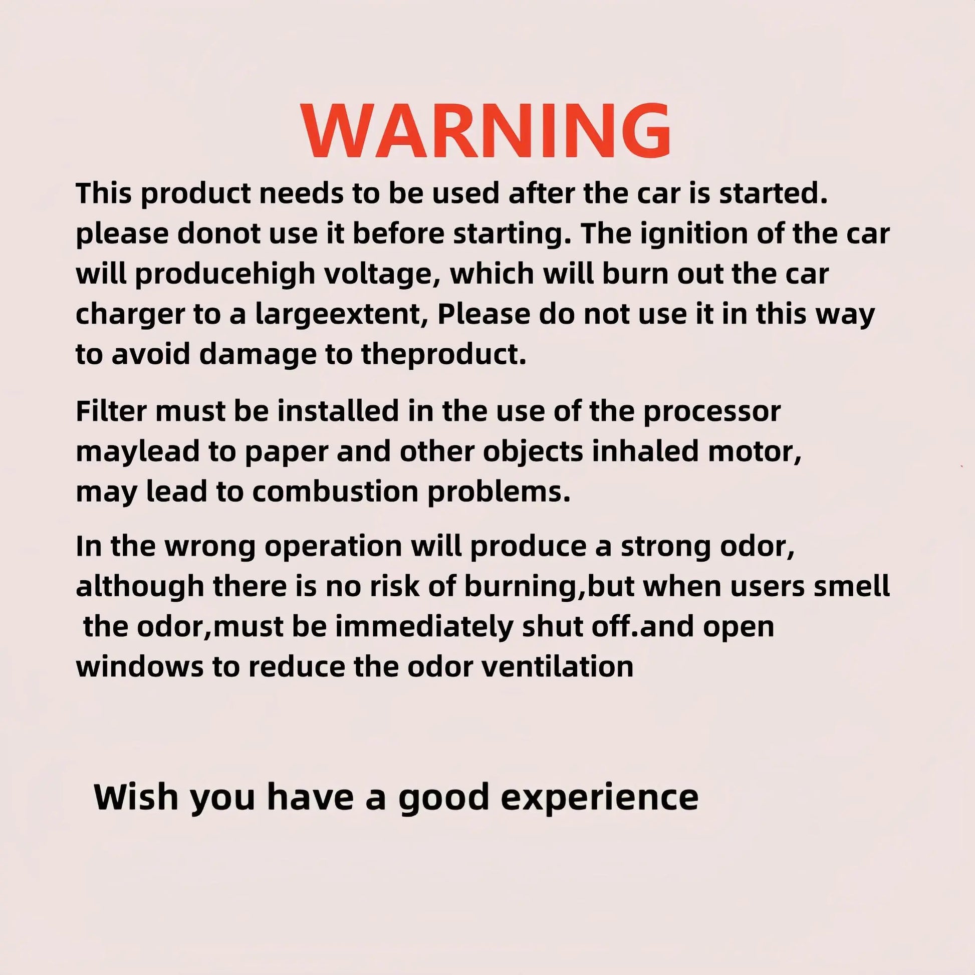 Car Vacuum Cleaner, 12V Car Plug Vacuum Cleaner, Multifunctional Handheld Car Vacuum Cleaner
