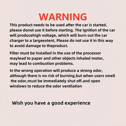 Car Vacuum Cleaner, 12V Car Plug Vacuum Cleaner, Multifunctional Handheld Car Vacuum Cleaner