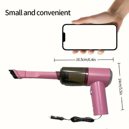 Car Vacuum Cleaner, 12V Car Plug Vacuum Cleaner, Multifunctional Handheld Car Vacuum Cleaner