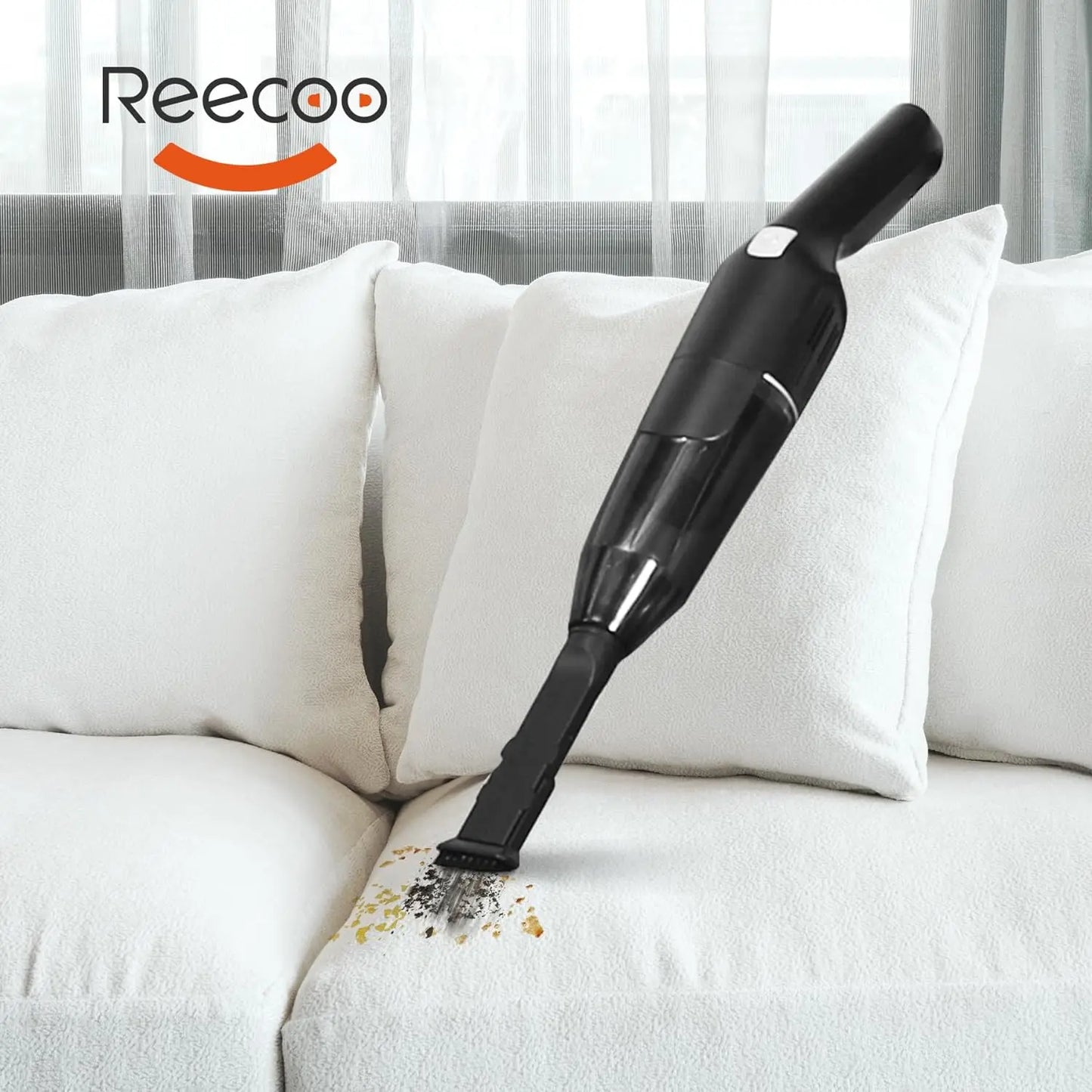 Handheld Vacuum Clean Upright Vacuum Cleaner Super Absorption Vacuum Cleaner Cordless Rechargeable with Powerful Suction Mini Portable Wireless Stick Vacuum Cleaner